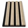 Wpc Simil Madera Lambrin DUO Negro/Marron Claro / 804301-9