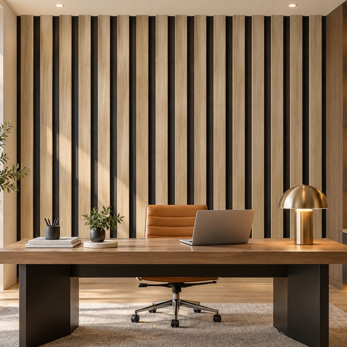Wpc Simil Madera Lambrin DUO Negro/Marron Claro / 804301-9
