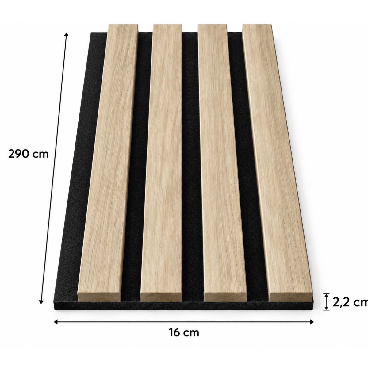 Wpc Simil Madera Lambrin DUO Negro/Marron Claro / 804301-9