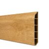 Zócalo SPC 05005 Símil Madera Blanco 2,40m Resistente al Agu