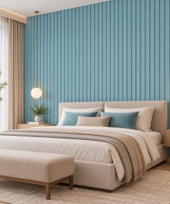 Copia - Wpc Revestimiento Simil Madera Lambrin 2.90x16 cm Celeste / G-26-2