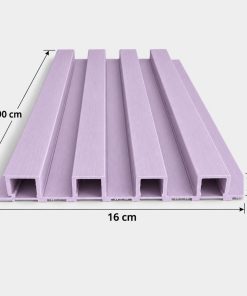 Copia - Wpc Revestimiento Simil Madera Lambrin 2.90x16 cm Lila / Q-C1008-2