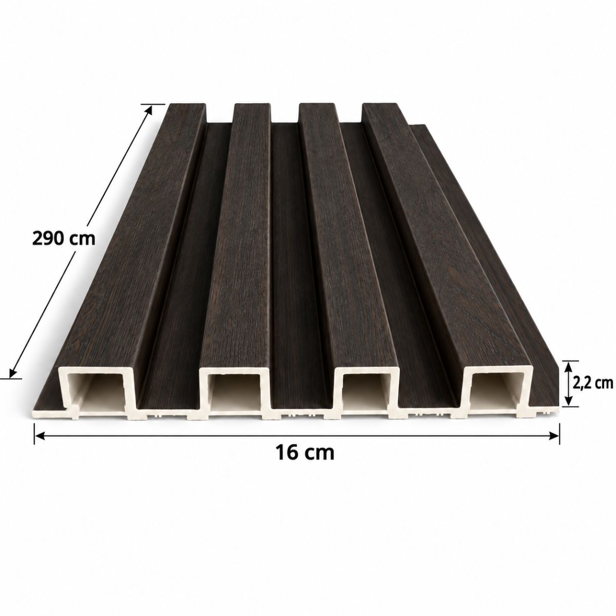 Copia - Wpc Revestimiento Simil Madera Lambrin 2.90x16 cm Roble Tabaco / HM 805005-17 Copia - Wpc Revestimiento Simil Madera Lambrin 2.90x16 cm Roble Tabaco / HM 805005-17