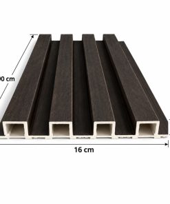 Copia - Wpc Revestimiento Simil Madera Lambrin 2.90x16 cm Roble Tabaco / HM 805005-17