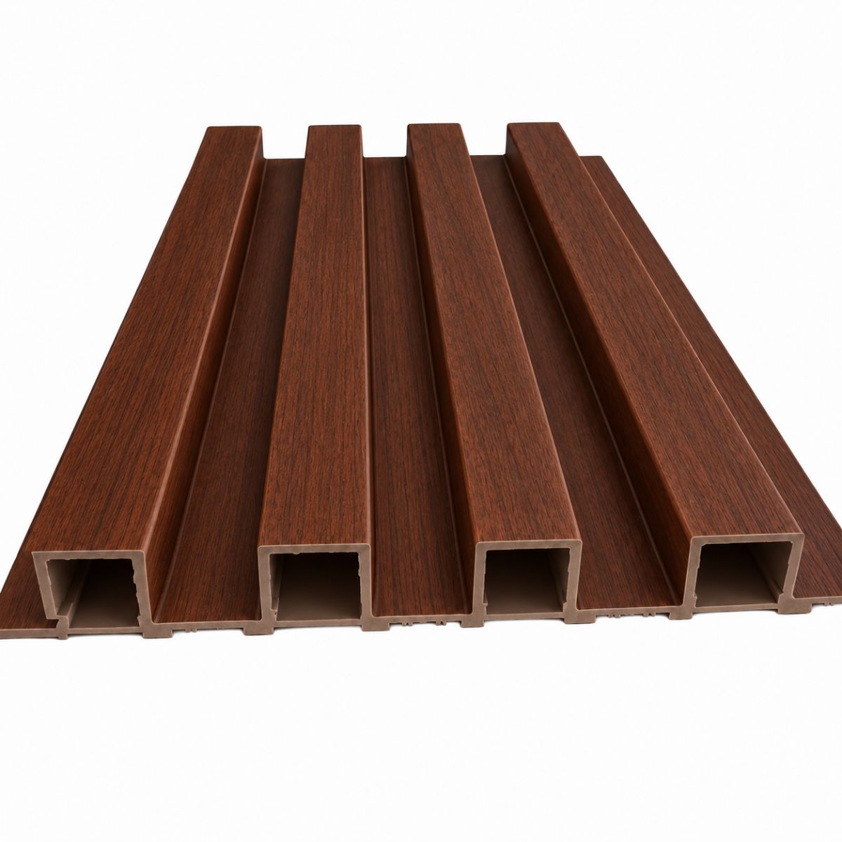 Pack X10 Wpc Simil Madera Lambrin 2.90x16cm Caoba QK7197-302 Pack X10 Wpc Simil Madera Lambrin 2.90x16cm Caoba QK7197-302