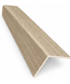 Perfil Esquinero L Panel WPC Pared Beige/Negro / 804301-9