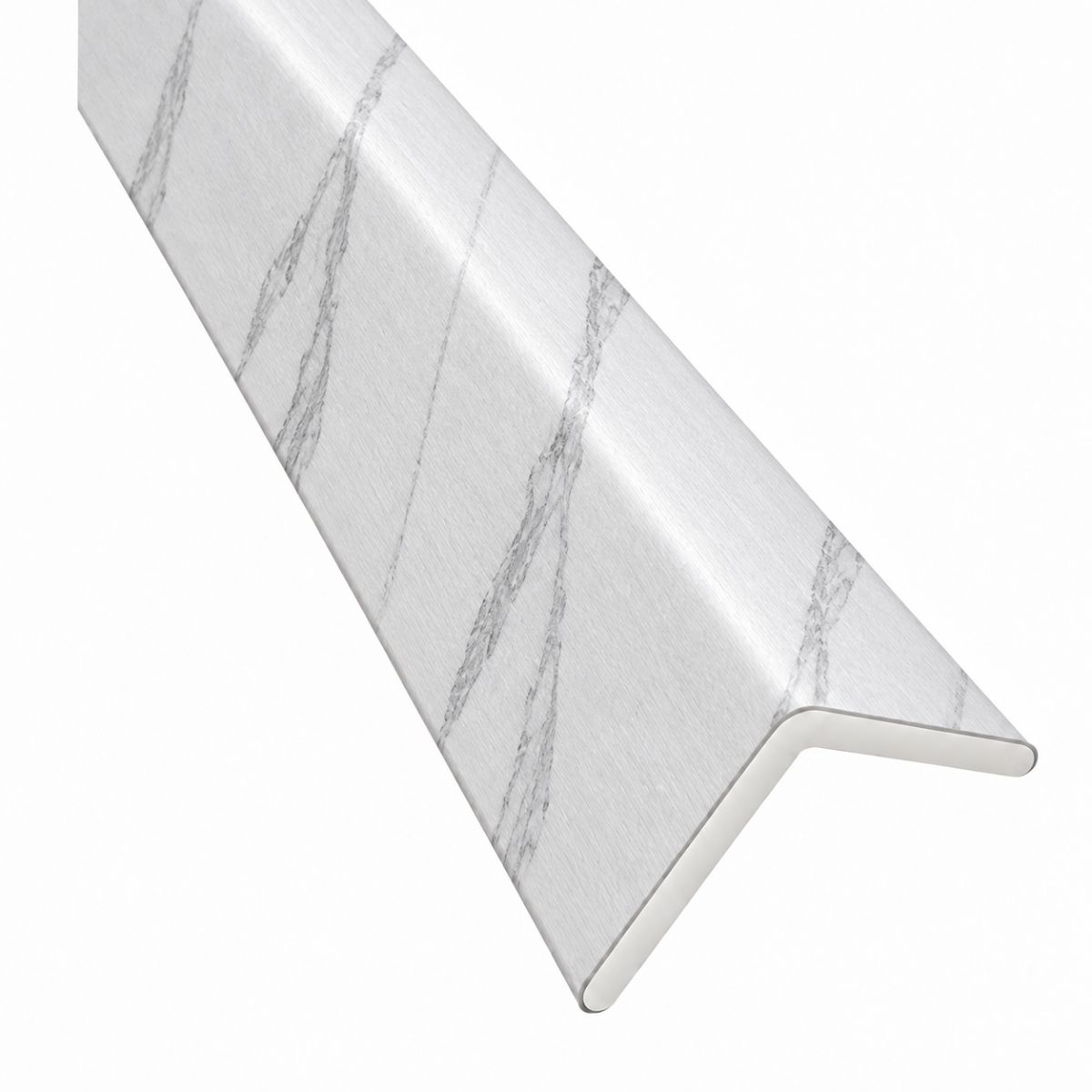 Perfil Esquinero L Panel WPC Pared Blanco Marmol / 510202-2