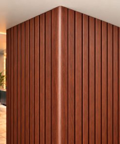 Perfil Esquinero L Panel WPC Pared Caoba Rojizo / NB68701-9