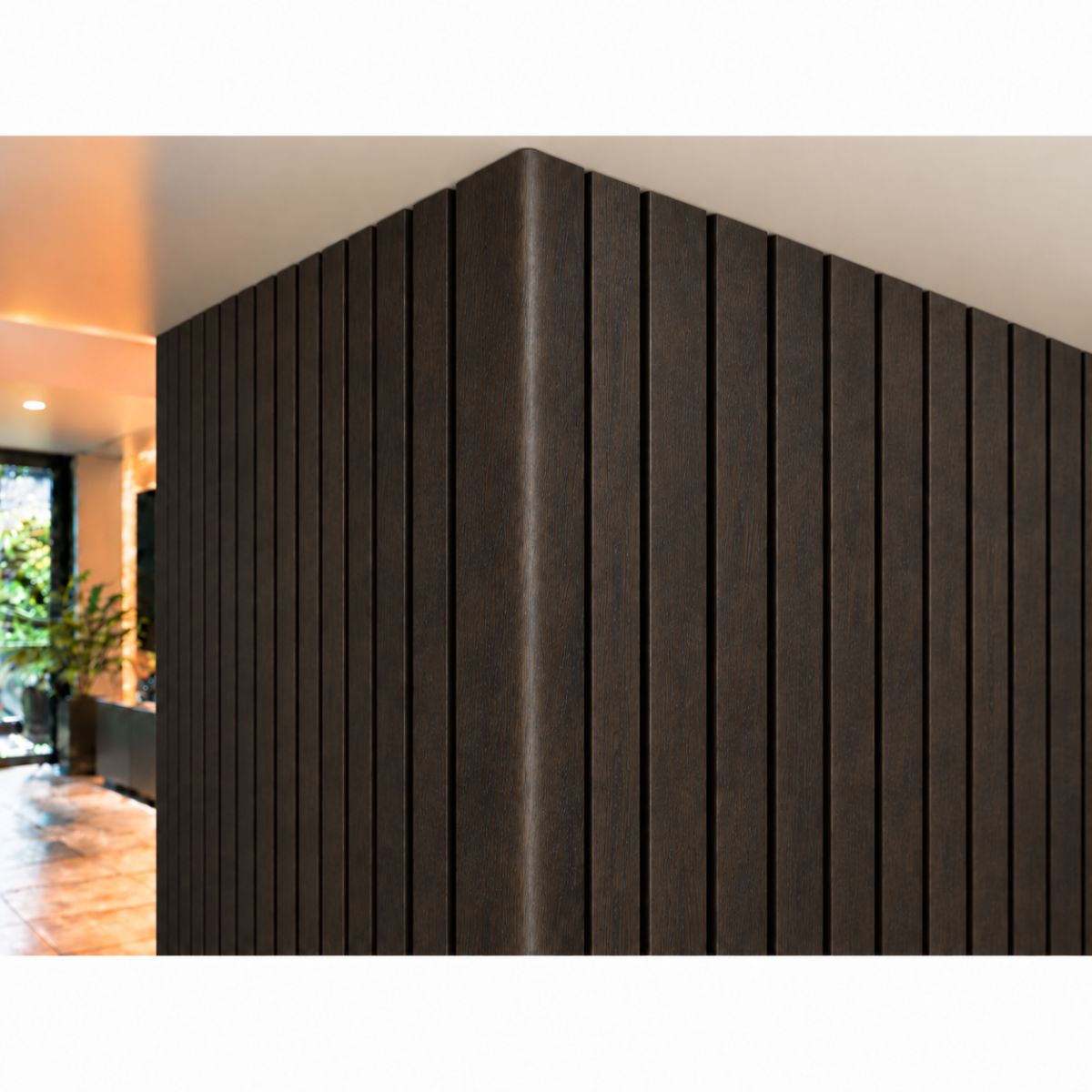 Perfil Esquinero L Panel WPC Pared Ebano Negro / 800023-100 Perfil Esquinero L Panel WPC Pared Ebano Negro / 800023-100