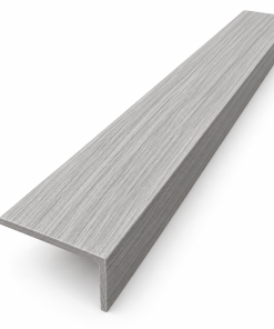 Perfil Esquinero L Panel WPC Pared Gris/Negro / Q-K7001-A153