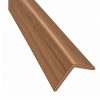 Perfil Esquinero L Panel WPC Pared Marron/Negro / 806802-2