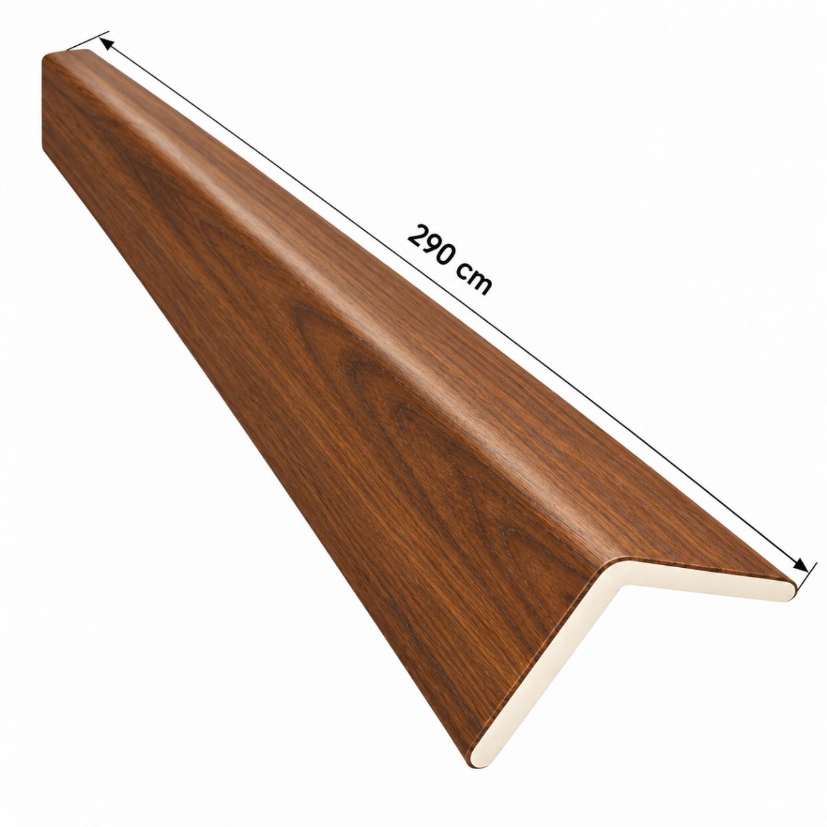 Perfil Esquinero L Panel WPC Pared Nogal Tostado / 801305-9