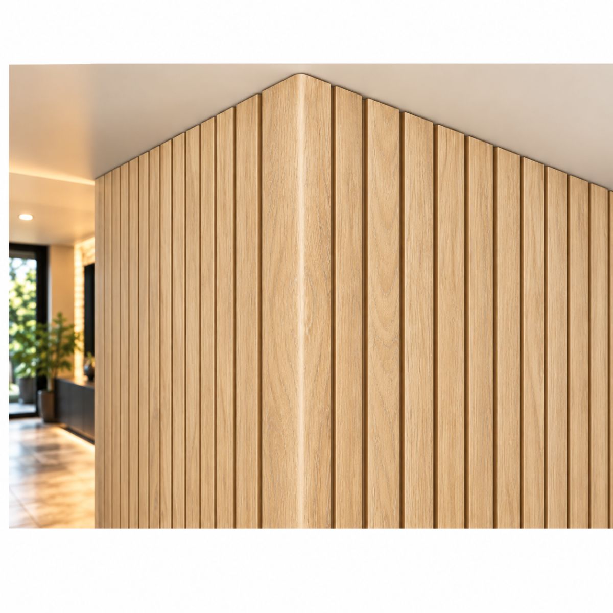 Perfil Esquinero L Panel WPC Pared Roble Arena / 805202-26