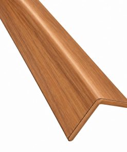 Perfil Esquinero L Panel WPC Pared Roble Miel/Negro 806802-2