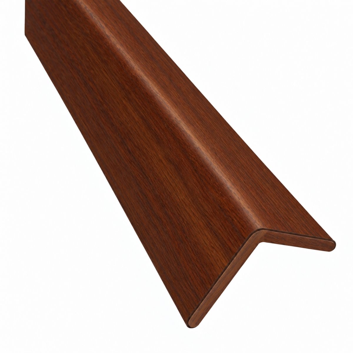 Perfil Esquinero L Para Panel WPC Pared Caoba / QK7197-302 Perfil Esquinero L Para Panel WPC Pared Caoba / QK7197-302