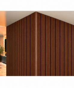 Perfil Esquinero L Para Panel WPC Pared Caoba / QK7197-302