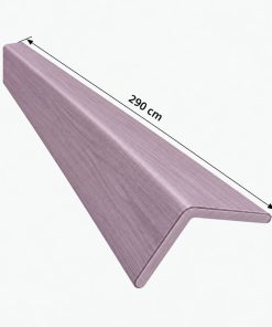 Perfil Esquinero L Para Panel WPC Pared Lila / Q-C1008-2