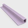 Perfil de Inicio Para Panel WPC Pared Lila / Q-C1008-2