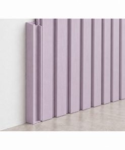 Perfil de Inicio Para Panel WPC Pared Lila / Q-C1008-2