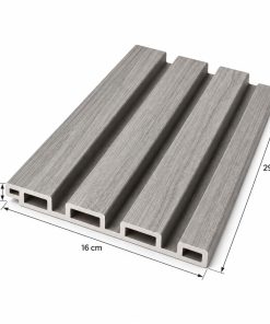 Wpc Simil Madera Lambrin 2.90x16 cm Gris Claro / 807806-41
