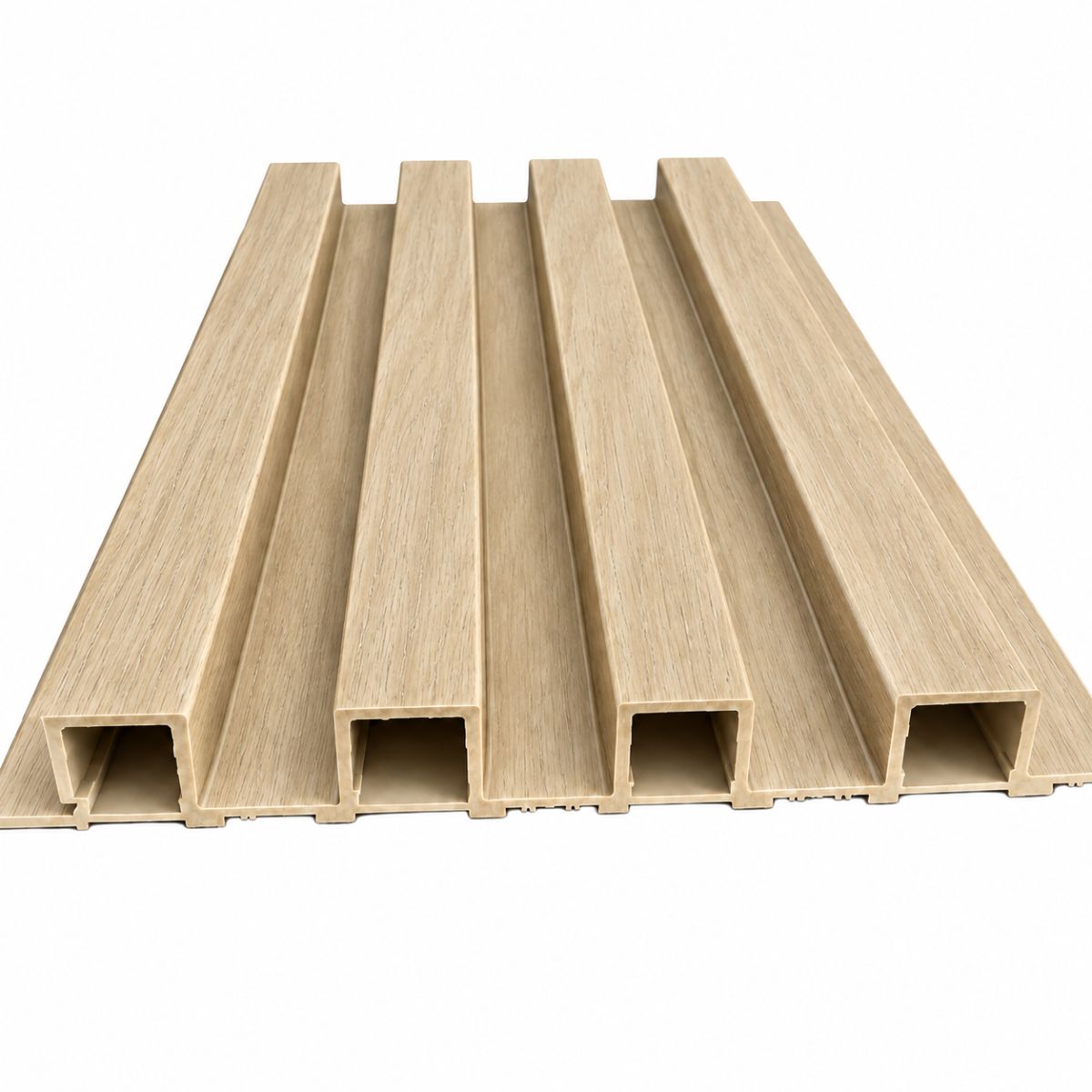Wpc Simil Madera Lambrin 2.90x16 cm Marron Claro / P46 Wpc Simil Madera Lambrin 2.90x16 cm Marron Claro / P46