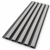 Wpc Simil Madera Lambrin DUO Negro/Gris / Q-K7001-A153