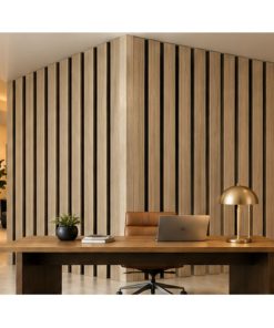 Wpc Simil Madera Lambrin DUO Negro/Marron Claro / 804301-9