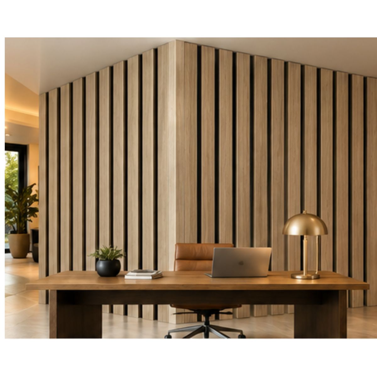 Wpc Simil Madera Lambrin DUO Negro/Marron Claro / 804301-9